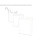 Steel umbrella stand Raymond