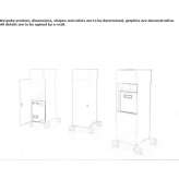 Steel trolley Carema
