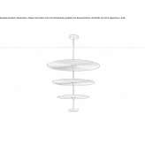 LED chandelier Chantal