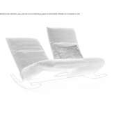Rocking 2-seater garden sofa made of fabric Itaueira