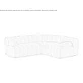 Sunbrella® modular corner sofa Berekua