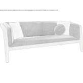 Tkaninowa sofa ogrodowa Vinhais