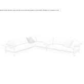 Segmentowa modułowa sofa ogrodowa z tkaniny Tavoleto