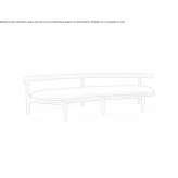 Sofa ogrodowa Norcia