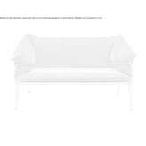 Two-seater fabric garden sofa Bussang