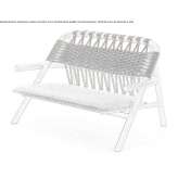 Iroko two-seater garden sofa Vinninga