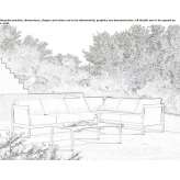 Sectional garden sofa made of fabric Tidaholm