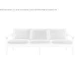 3-seater teak garden sofa Lezan