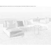 Modular fabric garden sofa Proceno