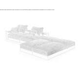 Segmentowa sofa ogrodowa Huyton