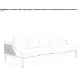 4-seater garden sofa Atting