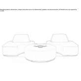 Sectional sofa with removable cover Faliraki
