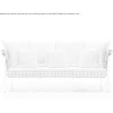 Sofa ogrodowa z aluminium malowanego proszkowo Proceno