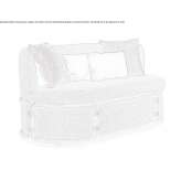 2-seater fabric sofa Algyo