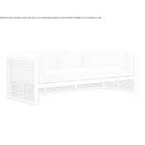 3-osobowa sofa ogrodowa z drewna tekowego Talca