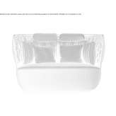 Dwuosobowa sofa ogrodowa z tkaniny Wedel