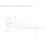 Modular sofa Pamece