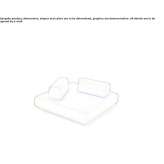 Sofa with removable cover Salbert