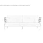 Fabric garden sofa Barnsley