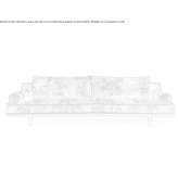 4-seater fabric garden sofa Chaville