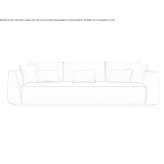 3-seater garden sofa Biia
