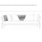 3-osobowa sofa ogrodowa sznurkowa Klimovo