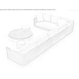 Segmentowa sofa ogrodowa Komarom
