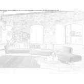 Segmentowa sofa ogrodowa z tkaniny Golhisar