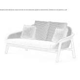 Dwuosobowa sofa ogrodowa Holmwood