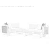 Modułowa sofa ogrodowa z tkaniny Rydal