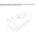 3-osobowa sofa Badajoz