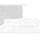 Sofa z szezlongiem Achtrup