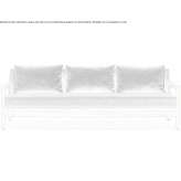 3-osobowa sofa ogrodowa z drewna tekowego Baradili