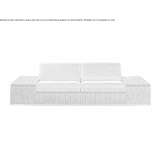 3-osobowa sofa ogrodowa z tkaniny Graben