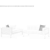 Modułowa sofa ogrodowa z tkaniny Ahoskie