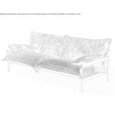 3-seater sofa with removable cover Sergach