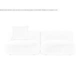 Tkaninowa sofa ogrodowa ze zdejmowanym pokrowcem Przemet