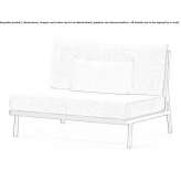 Tapicerowana modułowa sofa ogrodowa Bronzolo