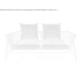 Dwuosobowa sofa ogrodowa Batyline® Pavie