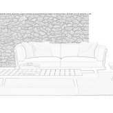 3-seater sofa Achtrup