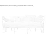 3-osobowa sofa ogrodowa z tkaniny Urena