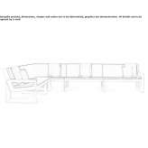 Modular sectional sofa Eastman
