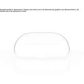 Polypropylene garden sofa with light Trumann