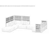 Sectional garden sofa Iddergem
