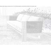 Garden sofa Lamesley