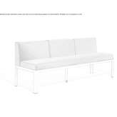 3-osobowa sofa ogrodowa z tkaniny Tisvilde
