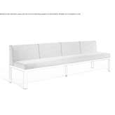 4-seater fabric garden sofa Tisvilde
