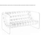 2-seater sofa Caribou
