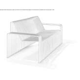 Modular garden sofa Gianico