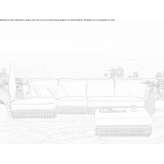 Segmentowa sofa ogrodowa WaProLace® Cumba